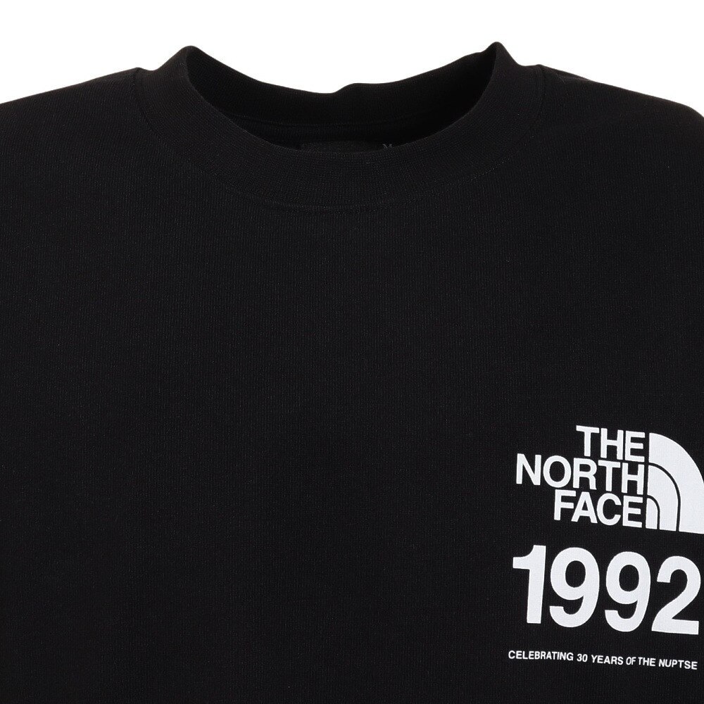 ノースフェイス（THE NORTH FACE）（メンズ）長袖Tシャツ ロンT ロングスリーブ 30th ヌプシTシャツ NT82235 K