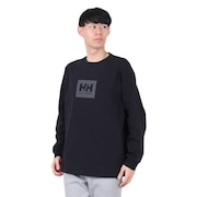 (メンズ)長袖Tシャツ ロゴ HH32540
