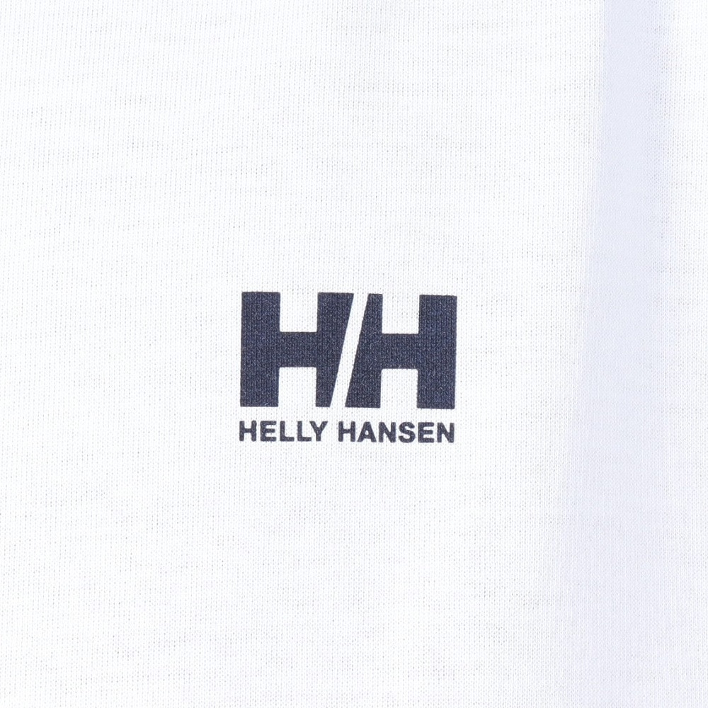 ヘリーハンセン（HELLY HANSEN）（メンズ）長袖Tシャツ スクエア ロゴ HH32521 CW