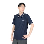 (メンズ)コーブドームビュートソリッドピケ半袖ポロシャツ Collegiate Navy AE0412 464