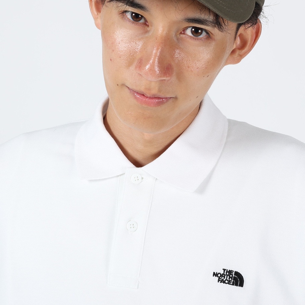 ザ・ノース・フェイス（THE NORTH FACE）（メンズ）半袖ポロシャツ エニーパート NT22232 W