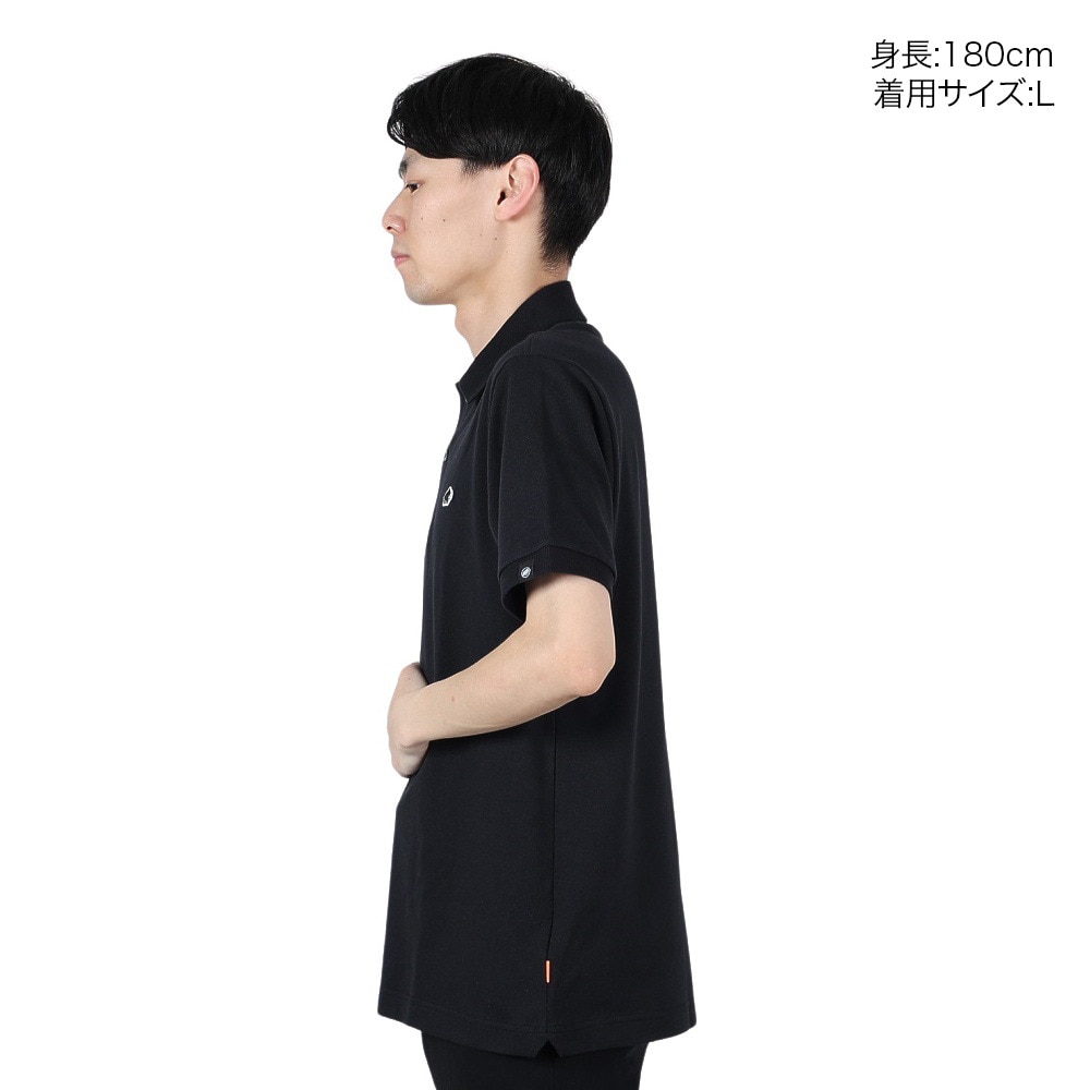 マムート（MAMMUT）（メンズ）EUROサイズ 半袖 ポロシャツ マトリックス Matrix 1017-00402-00253 ブラック