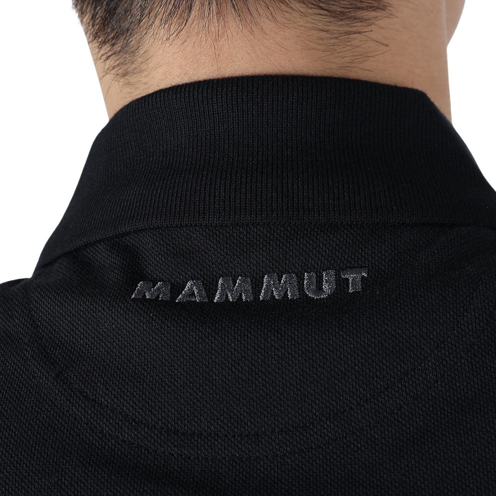 マムート（MAMMUT）（メンズ）EUROサイズ 半袖 ポロシャツ マトリックス Matrix 1017-00402-00253 ブラック