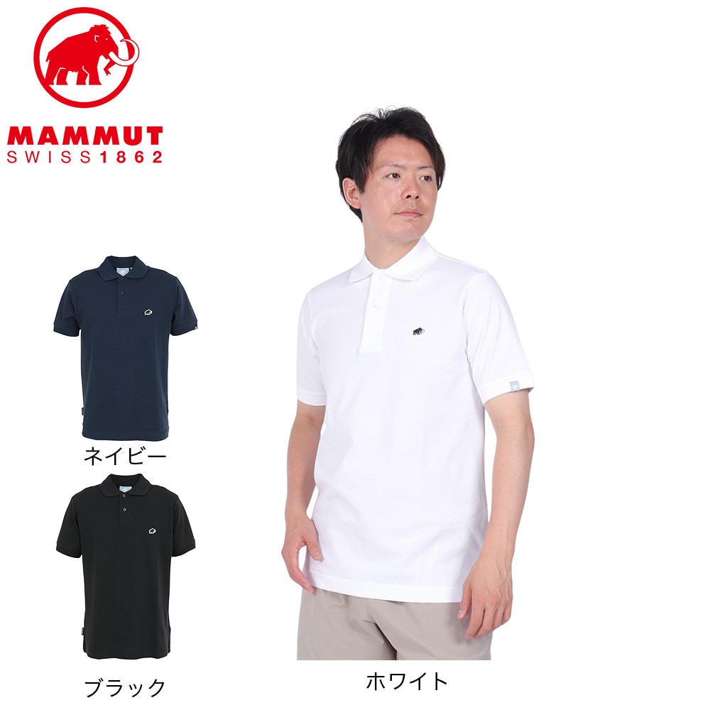 マムート（MAMMUT）（メンズ）EUROサイズ 半袖 ポロシャツ マトリックス Matrix 1017-00402-00253 ブラック