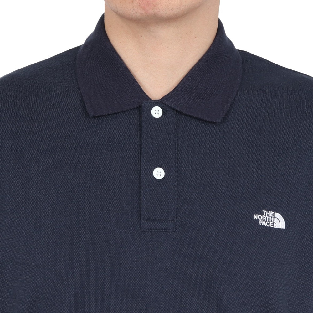 ザ・ノース・フェイス（THE NORTH FACE）（メンズ）半袖Tシャツ ショートスリーブエニーパートポロ NT22232 UN ネイビー