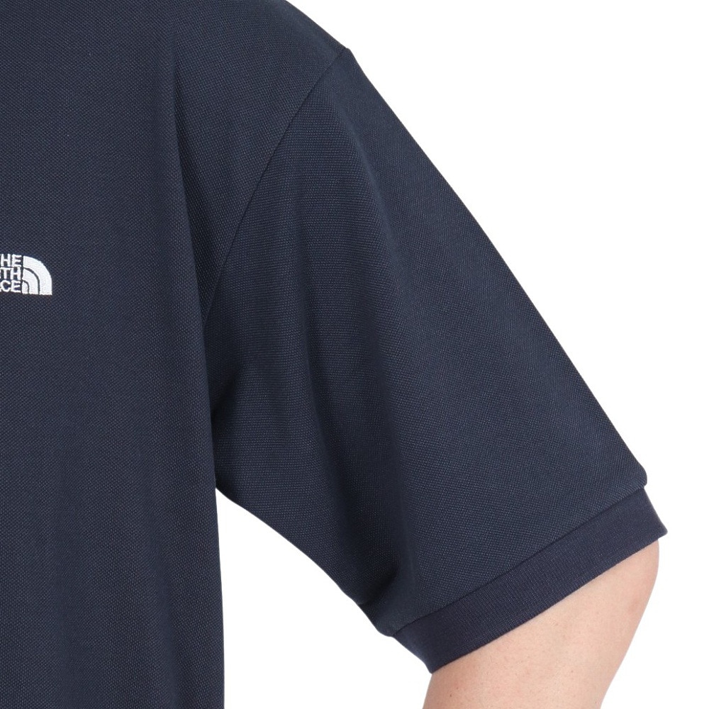 ザ・ノース・フェイス（THE NORTH FACE）（メンズ）半袖Tシャツ ショートスリーブエニーパートポロ NT22232 UN ネイビー