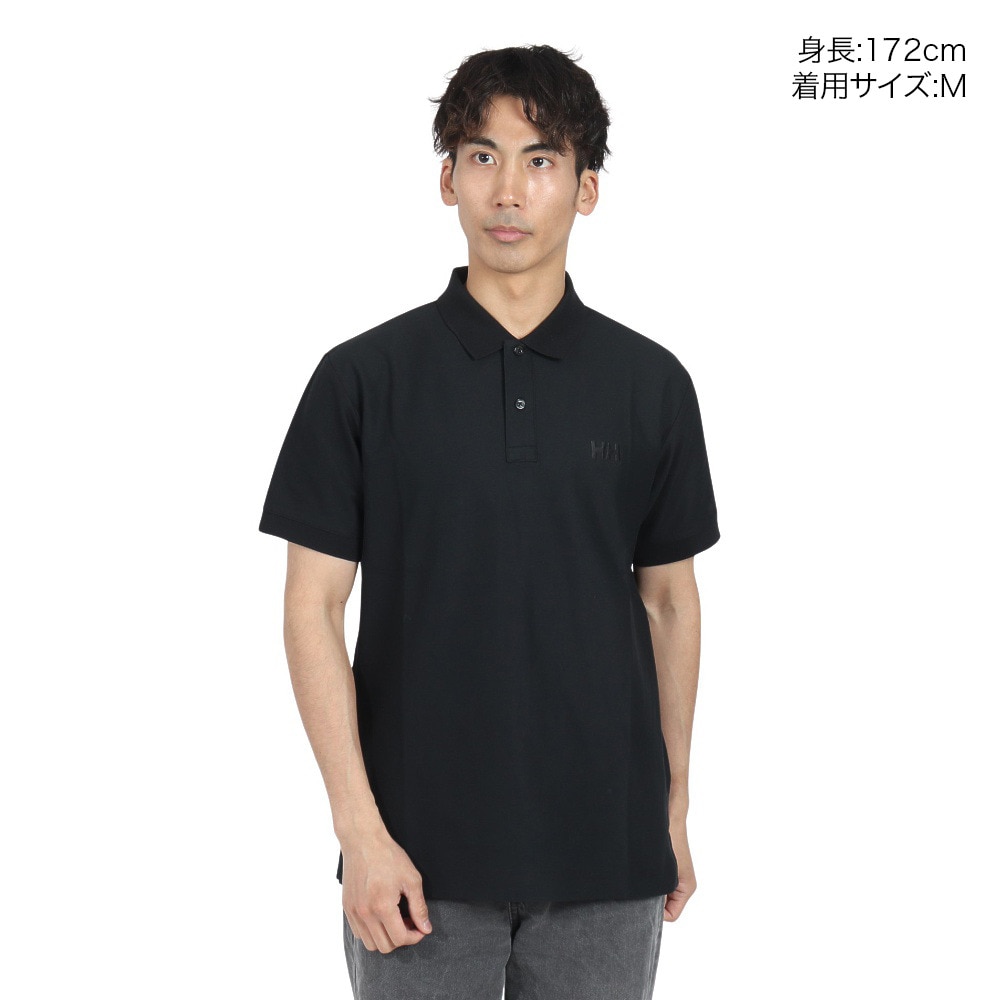ヘリーハンセン（HELLY HANSEN）（メンズ）LOGO 半袖ポロシャツ HH32522 K