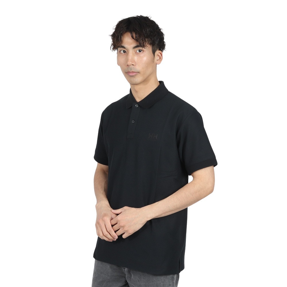 ヘリーハンセン（HELLY HANSEN）（メンズ）LOGO 半袖ポロシャツ HH32522 K
