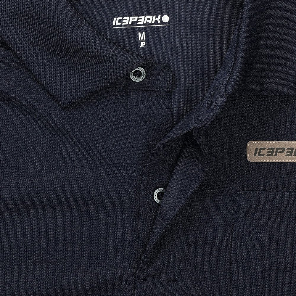 アイスピーク（icepeak）（メンズ）半袖 Tシャツ ポロシャツ OBERON 57694 654 395 速乾 UVカット