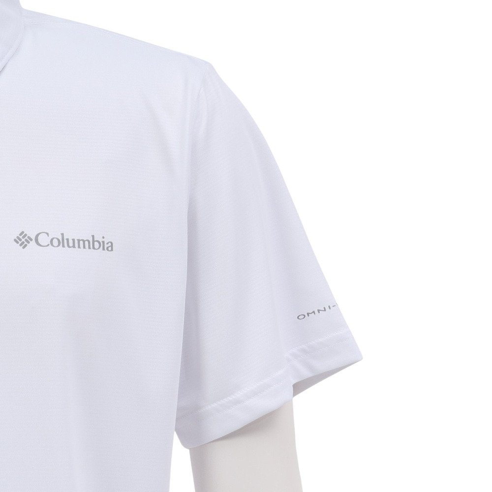 コロンビア（Columbia）（メンズ）半袖 Tシャツ ポロシャツ ハイクポロ AJ3614 100