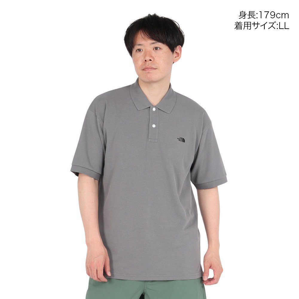 半袖Tシャツ ショートスリーブエニーパートポロ NT22232 SP グレー 2