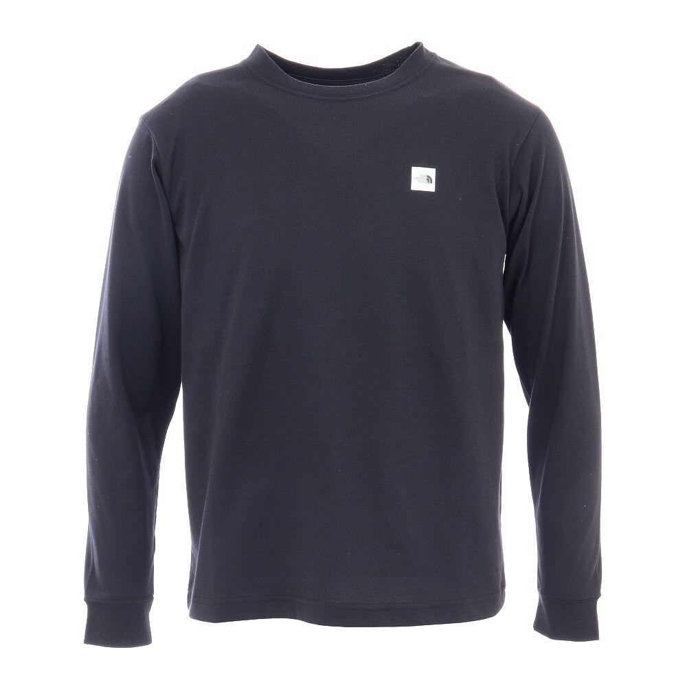  長袖Tシャツ ロンT ロングスリーブスモールボックスロゴTシャツ NT32139 K