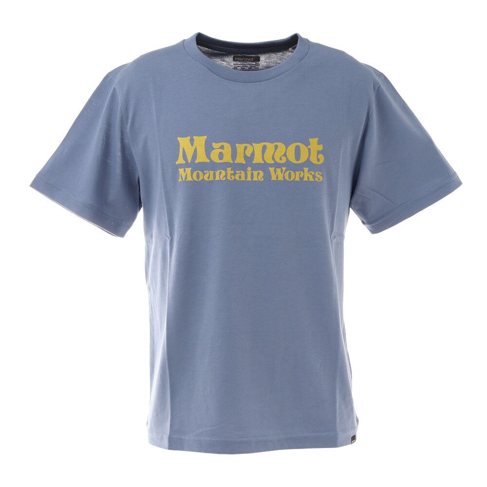  長袖Tシャツ ロンT マウンテンワークスロゴハーフスリーブクルー TOMQJA57 DSK
