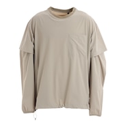 (メンズ)長袖Tシャツ ロンT トラベル 2 ウェイ クルー 101395-1030