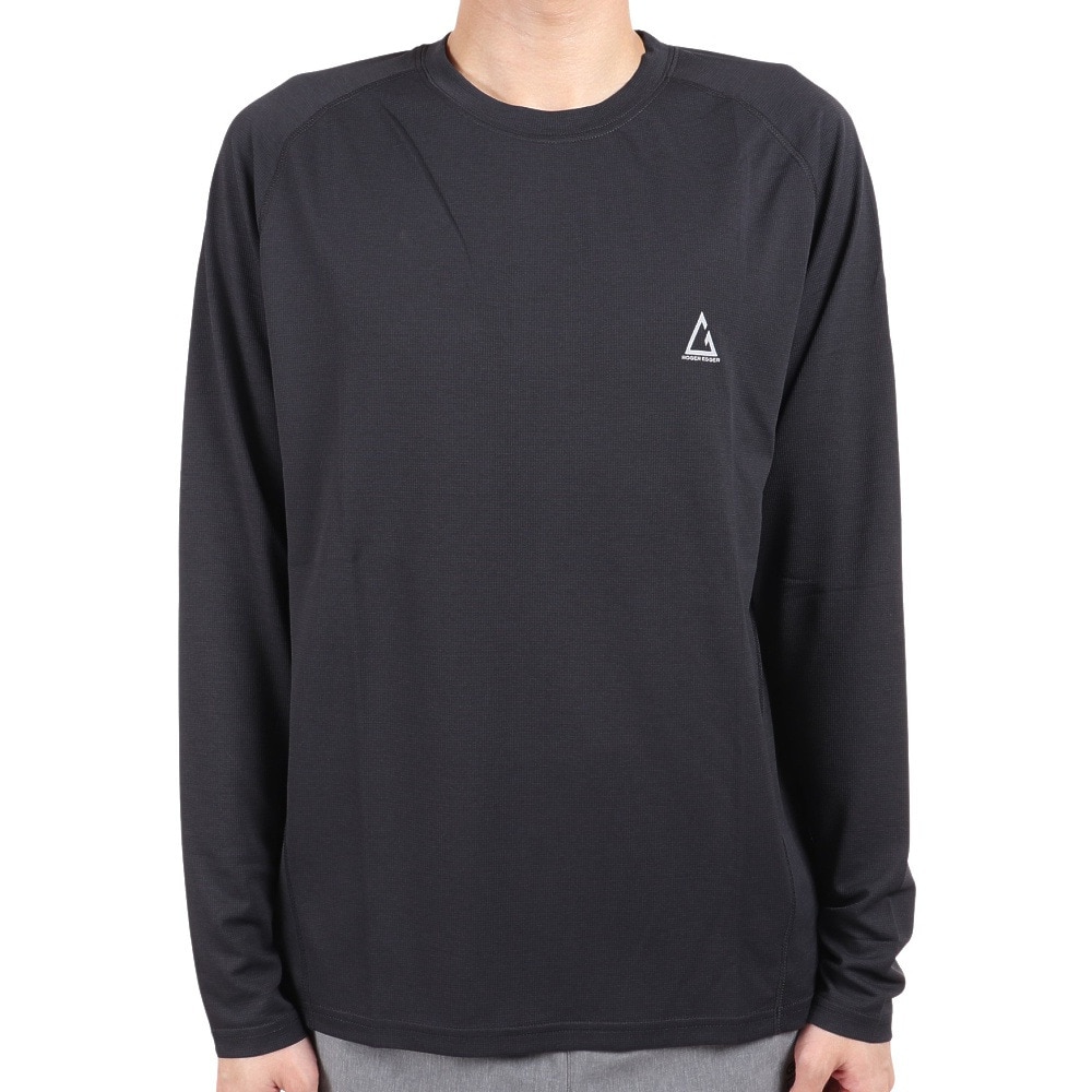 ロジャーエーガー（ROGEREGGER）（メンズ）長袖Tシャツ ロンT 吸汗速乾 VIATEXスムース RE2SUK561009BLK