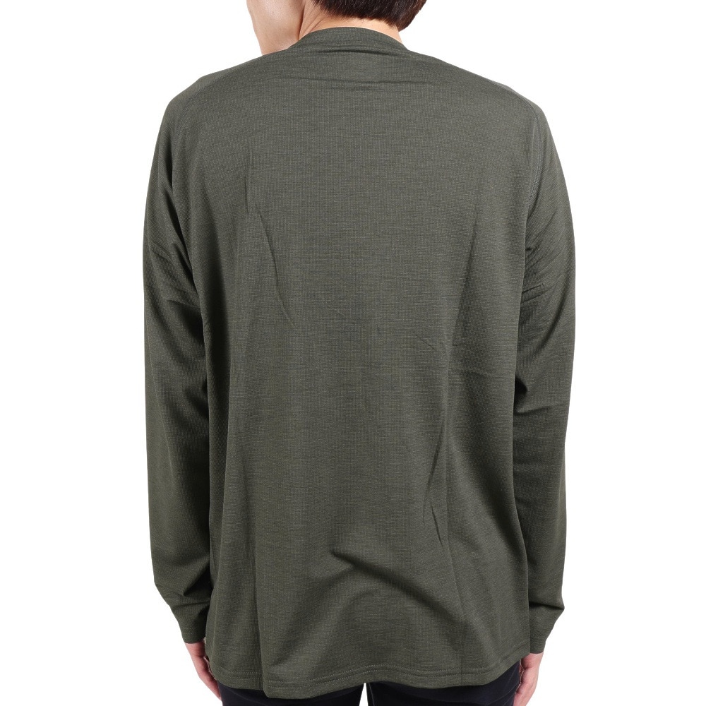 ロジャーエーガー（ROGER EGGER）（メンズ）長袖Tシャツ ロンT 吸汗速乾 VIATEXスムース RE2SUK561009OLV