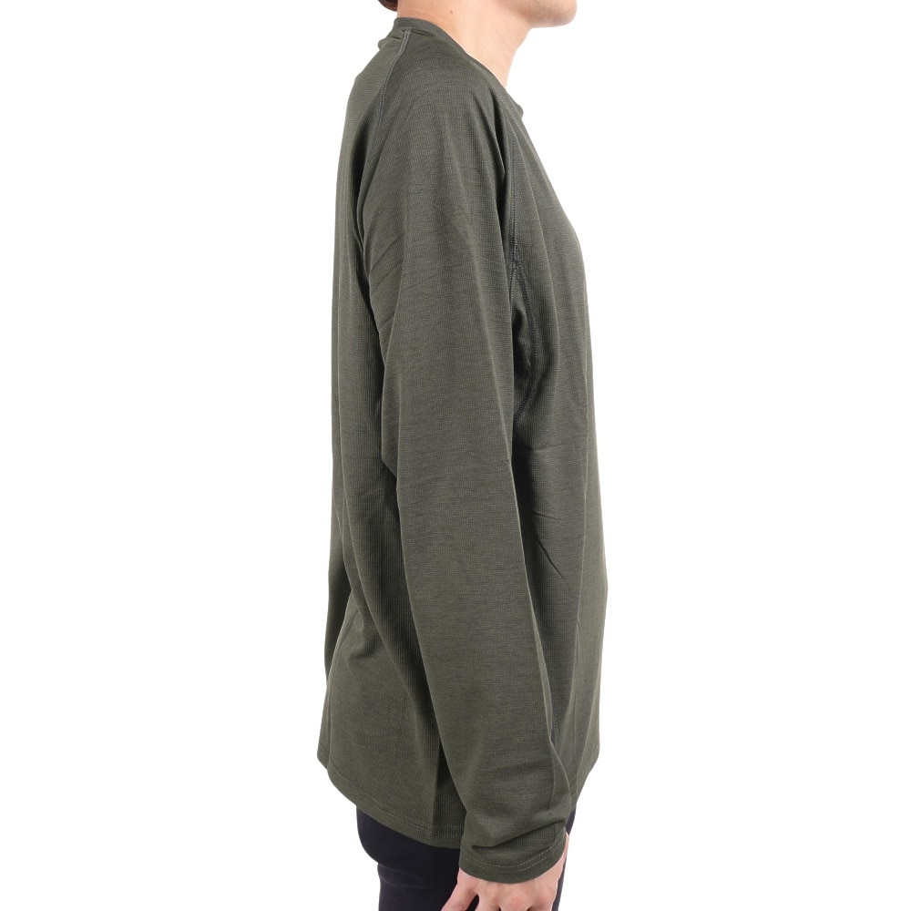 ロジャーエーガー｜ロジャーエーガー（ROGER EGGER）（メンズ）長袖Tシャツ ロンT 吸汗速乾 VIATEXスムース  RE2SUK561009OLV アウトドア・キャンプ用品はエルブレス