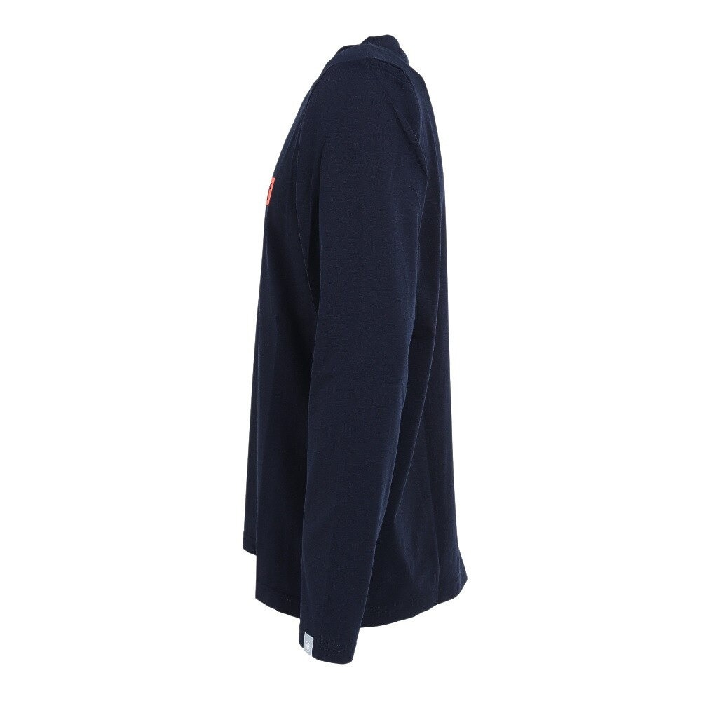 マムート（MAMMUT）（メンズ）長袖Tシャツ ロンT QD ロゴプリント 1016-01030-50545 ネイビー トップス ロゴT ストレッチ 軽量