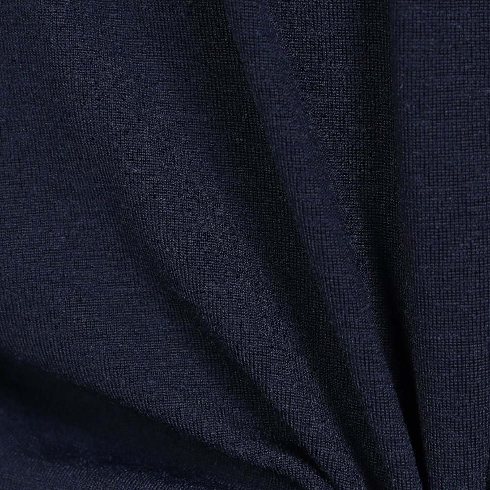 マムート（MAMMUT）（メンズ）長袖Tシャツ ロンT QD ロゴプリント 1016-01030-50545 ネイビー トップス ロゴT ストレッチ 軽量