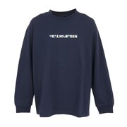 ヘリーハンセン（HELLY HANSEN）（メンズ、レディース）長袖Tシャツ ロンT ロングスリーブ エンブロイダリー ロゴTシャツ HE32333 DN ネイビー トップス ユニセックス