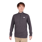 ノースフェイス（THE NORTH FACE）（メンズ）長袖Tシャツ ロングスリーブフラッシュドライスリーディージップアップ NT12201 ZC