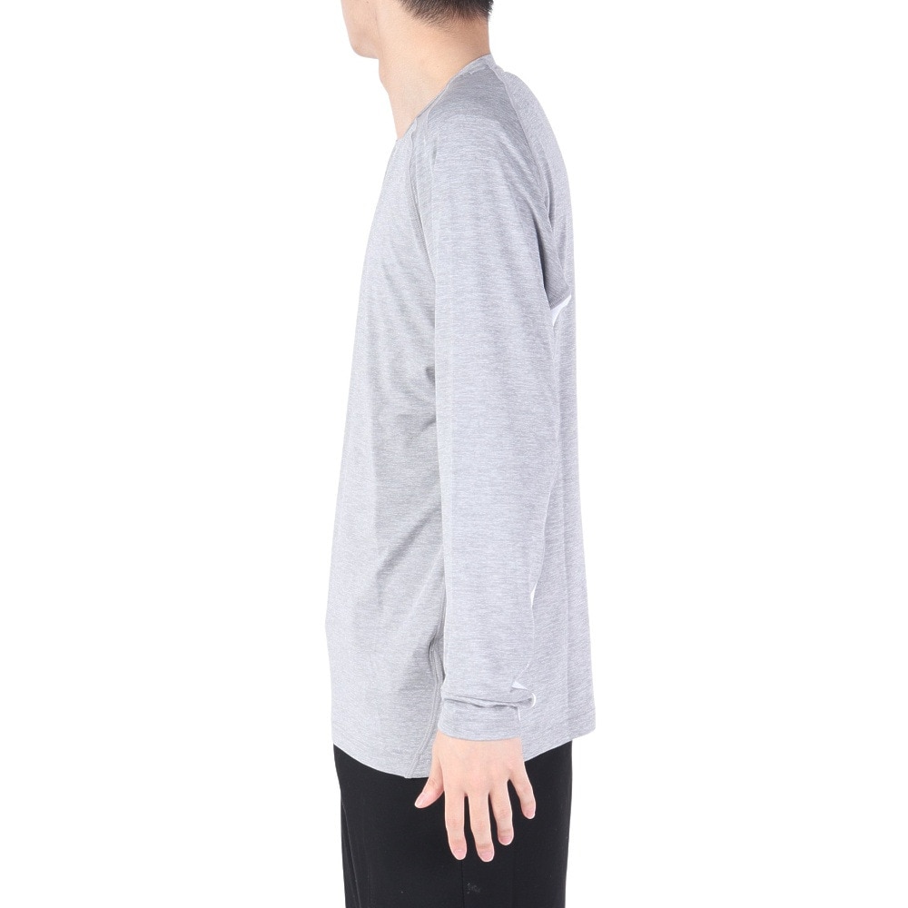 オークリー（OAKLEY）（メンズ）長袖Tシャツ ロンT O Fit Rc LS Tee FOA404407-28B グレー