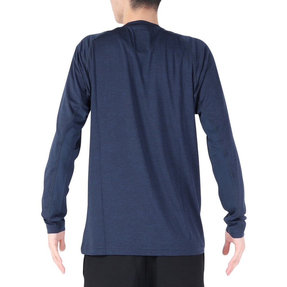 オークリー（OAKLEY）（メンズ）長袖Tシャツ ロンT O Fit Rc LS Tee FOA404407-6AE ネイビー