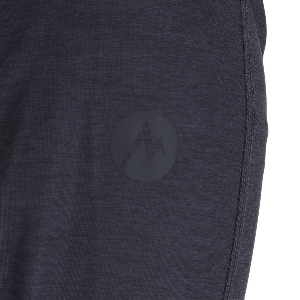 マーモット（Marmot）（メンズ）UPF50+ 接触冷感 ストレッチ 長袖Tシャツ ロンT グラフェンロングスリーブシャツ TSSMC206-012 ブラック