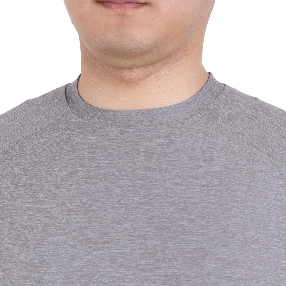 マーモット（Marmot）（メンズ）UPF50+ 接触冷感 ストレッチ 長袖Tシャツ ロンT グラフェンロングスリーブシャツ TSSMC206-046 グレー