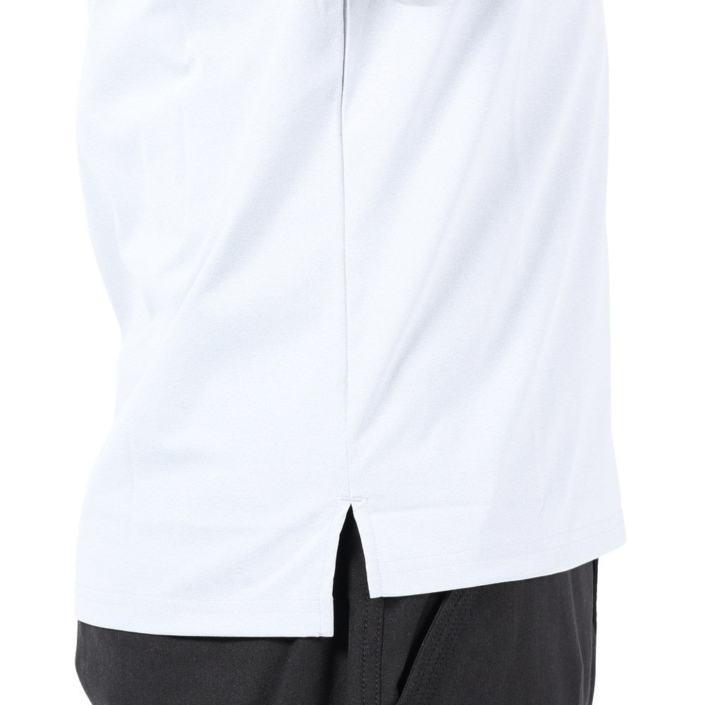 POLEWARDS（メンズ）長袖Tシャツ ロンT EXフレックス PW2PJB05 GRY グレー 吸汗速乾 UVケア ストレッチ