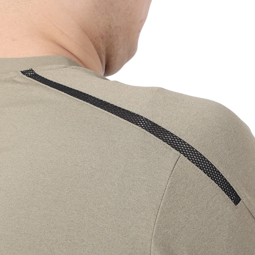 POLEWARDS（メンズ）長袖Tシャツ ロンT EXフレックス PW2PJB05 OLV オリーブ 吸汗速乾 UVケア ストレッチ