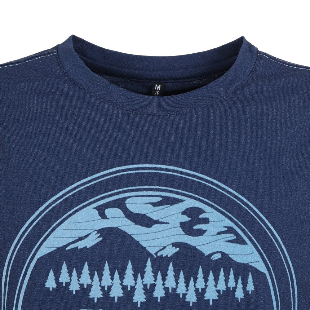ＩＣＥＰＥＡＫ（メンズ）長袖Tシャツ ロンT MOXEE 4 57765 392 ブルー