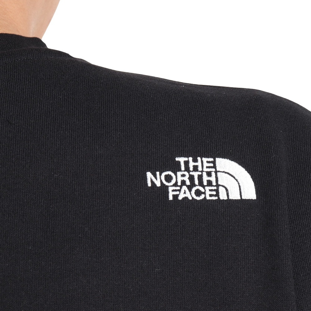 ザ・ノース・フェイス（THE NORTH FACE）（メンズ）スウェット トレーナー 長袖 ロゴクルーネック 62335X K ブラック