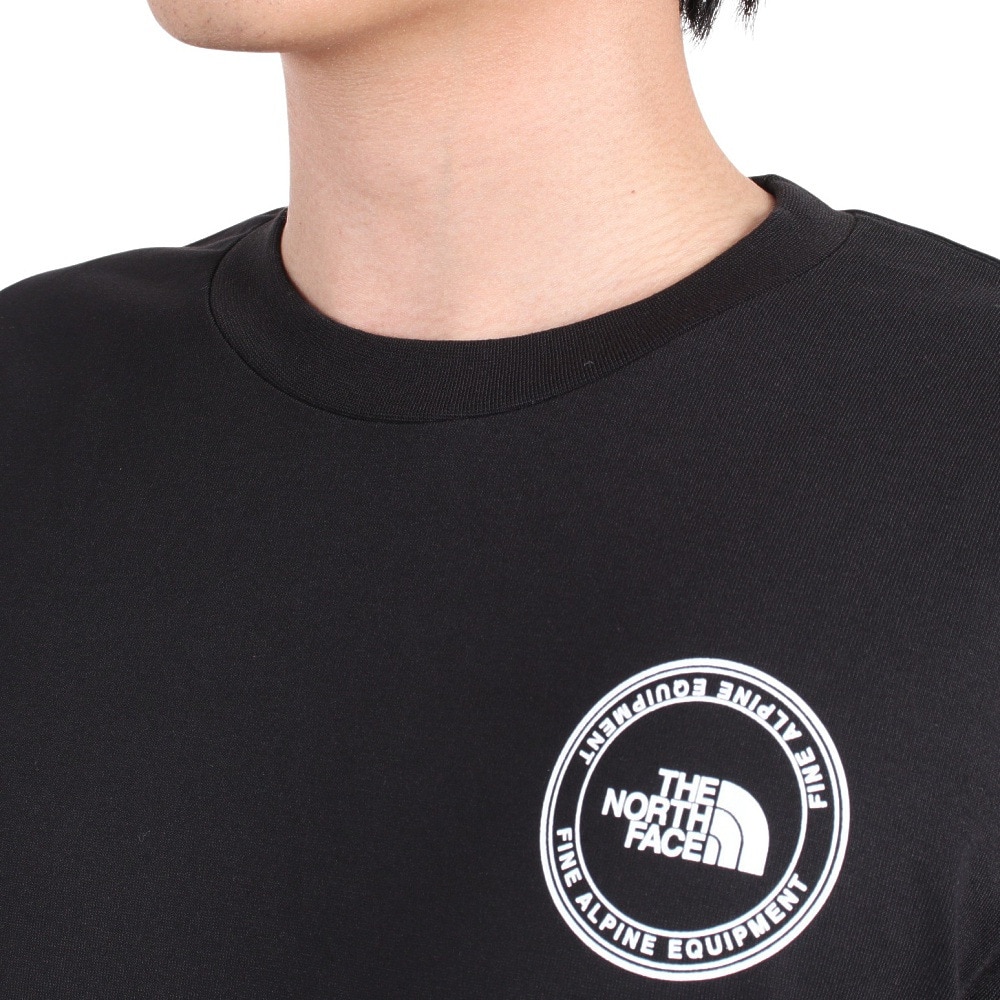ザ・ノース・フェイス（THE NORTH FACE）（メンズ）長袖Tシャツ ロンT シンプル ロゴ NT82336X K ブラック