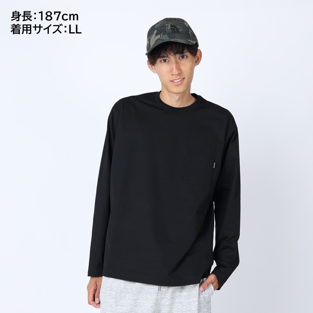 トップスノースフェイス　長袖　ロンt ロングスリーブ エアリーリラックスtシャツ　XL