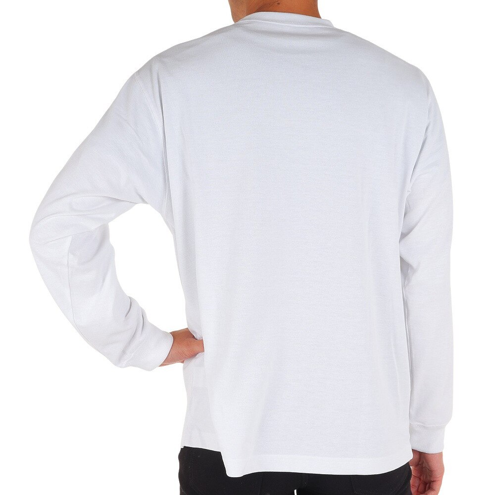 ヘリーハンセン（HELLY HANSEN）（メンズ）長袖Tシャツ ロンT ロングスリーブ ロゴTシャツ HH32379 CW ホワイト