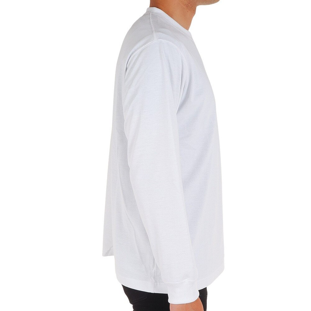ヘリーハンセン（HELLY HANSEN）（メンズ）長袖Tシャツ ロンT ロングスリーブ ロゴTシャツ HH32379 CW ホワイト