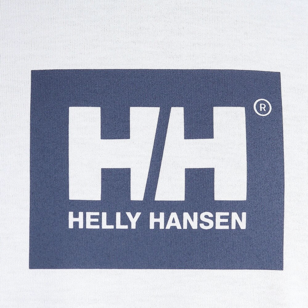 ヘリーハンセン（HELLY HANSEN）（メンズ）長袖Tシャツ ロンT ロングスリーブ ロゴTシャツ HH32379 CW ホワイト