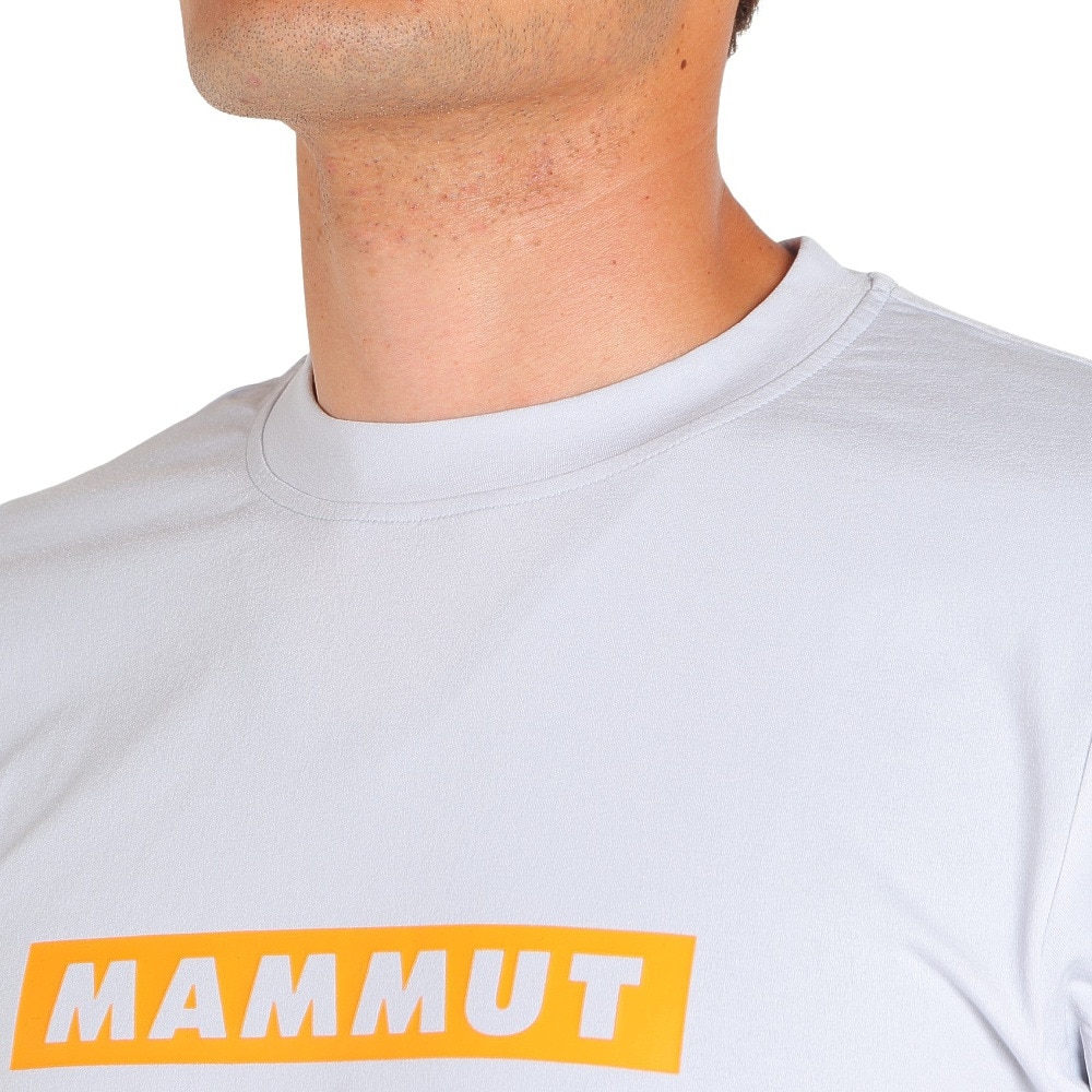 マムート（MAMMUT）（メンズ）EUROサイズ 長袖 ロンT ソフト ストレッチ クイックドライ 1016-01030-00741 ライトグレー