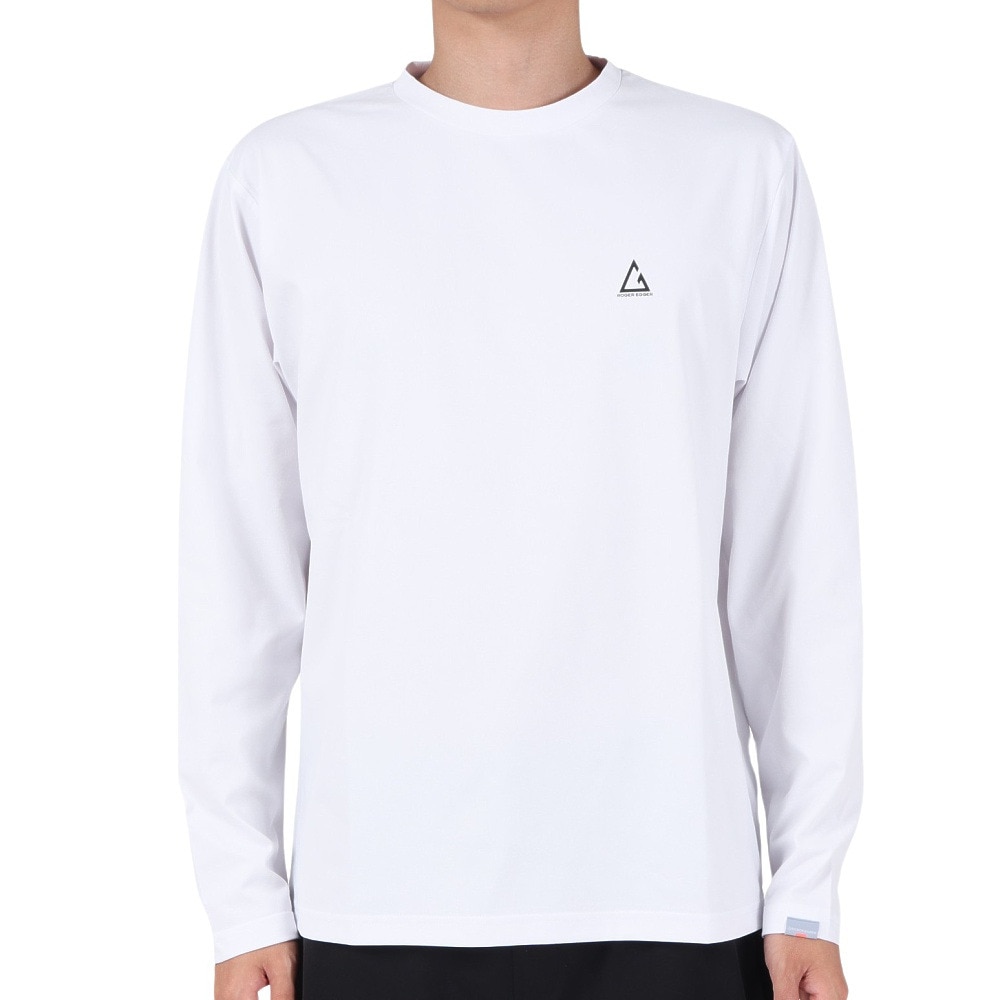 ロジャーエーガー（ROGEREGGER）（メンズ）長袖Tシャツ ロンT HIKE MOUNTAIN RE23FUK5610001 WHT ホワイト