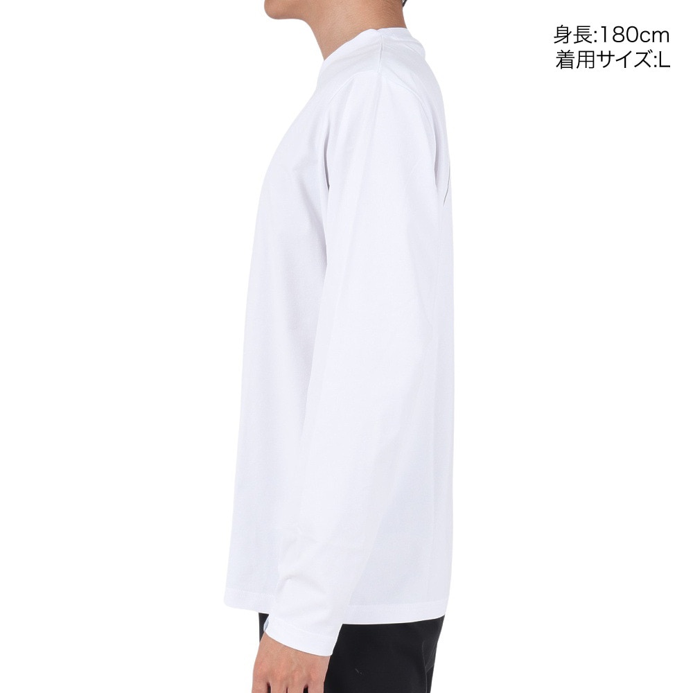 ロジャーエーガー（ROGEREGGER）（メンズ）長袖Tシャツ ロンT HIKE MOUNTAIN RE23FUK5610001 WHT ホワイト