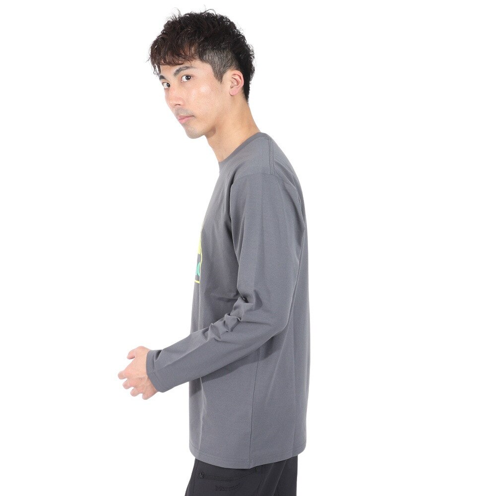 マーモット（Marmot）（メンズ）クラシックロゴ長袖Tシャツ TSFMC208-M039