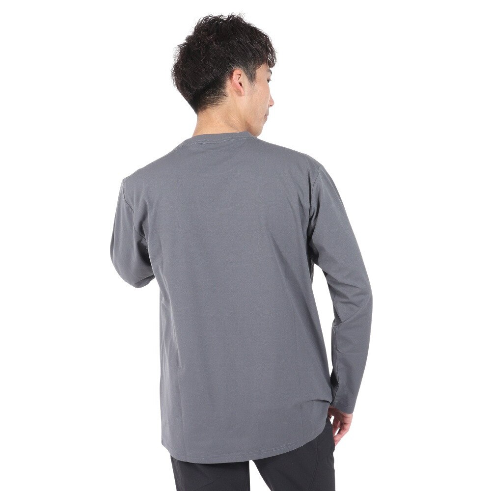 マーモット（Marmot）（メンズ）クラシックロゴ長袖Tシャツ TSFMC208-M039