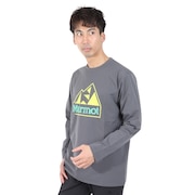 マーモット(Marmot)(メンズ)クラシックロゴ長袖Tシャツ TSFMC208-M039