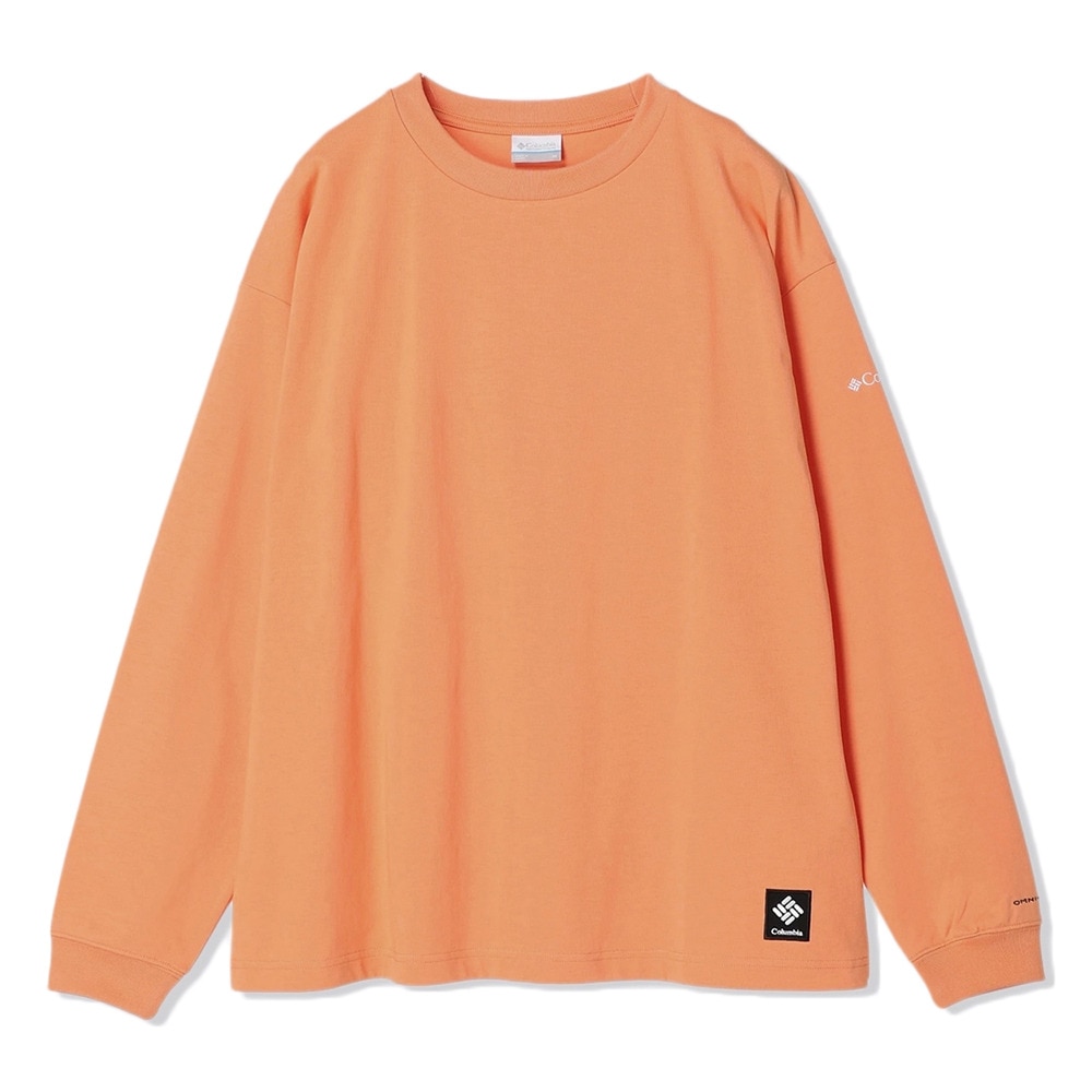 コロンビア（Columbia）（メンズ）長袖Tシャツ ロンT ミラーズクレストロングスリーブグラフィックTシャツ PM6812 825 オレンジ