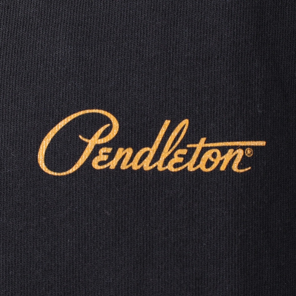 ペンドルトン（PENDLETON）（メンズ、レディース）長袖Tシャツ ロンT バックプリント ロングスリーブTシャツ 19807223 Black