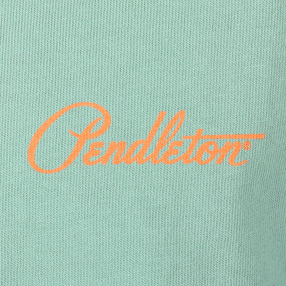 ペンドルトン（PENDLETON）（メンズ、レディース）長袖Tシャツ ロンT バックプリント ロングスリーブTシャツ 19807223 Mint
