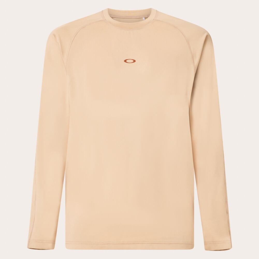 オークリー（OAKLEY）（メンズ）Tシャツ メンズ 長袖 USサイズ マルチポケット 吸汗速乾 ストレッチ ラチチュード LATITUDE ARC RC FOA405458-31R ベージュ