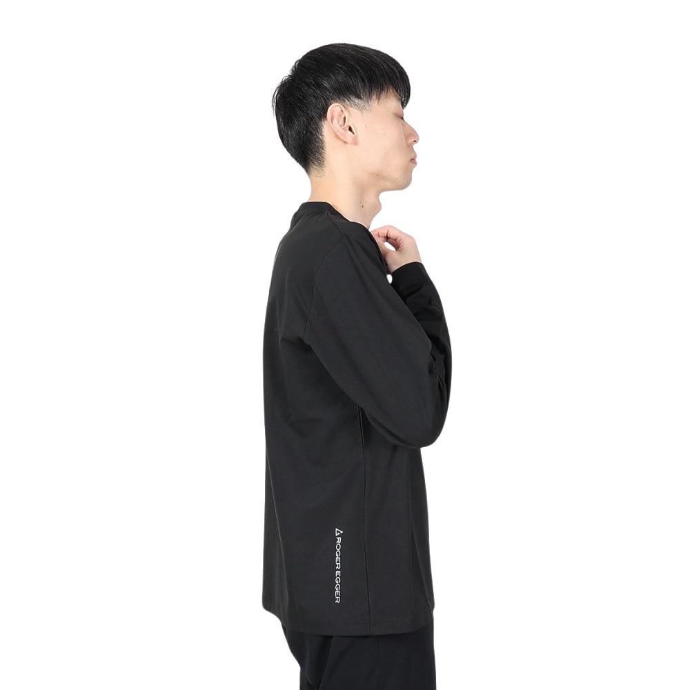 ロジャーエーガー（ROGEREGGER）（メンズ）長袖Tシャツ ロンT ワイハイカー ロングスリーブ ティー RE24SUK5610009 BLK