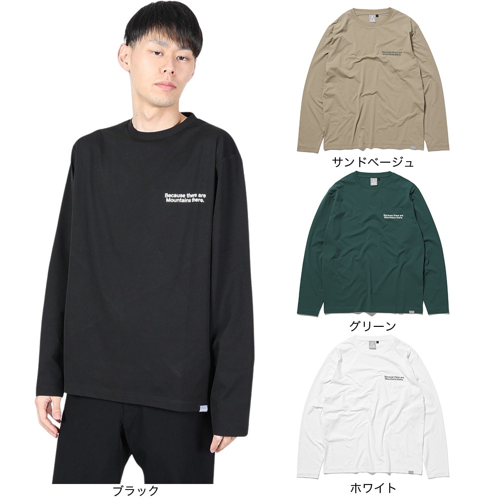 ロジャーエーガー（ROGEREGGER）（メンズ）長袖Tシャツ ロンT ワイハイカー ロングスリーブ ティー RE24SUK5610009 BLK